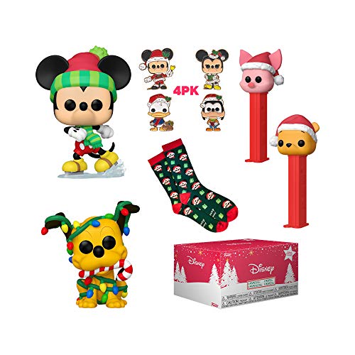 商品Alt模板：testFunko POP! Disney Holiday Collection Box-with 2 dolls! Vinyl dolls, Amazon exclusive distribution (51427) - xtest